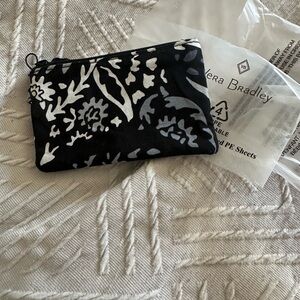 Vera Bradley Black and White Floral Women's key and card holder B
